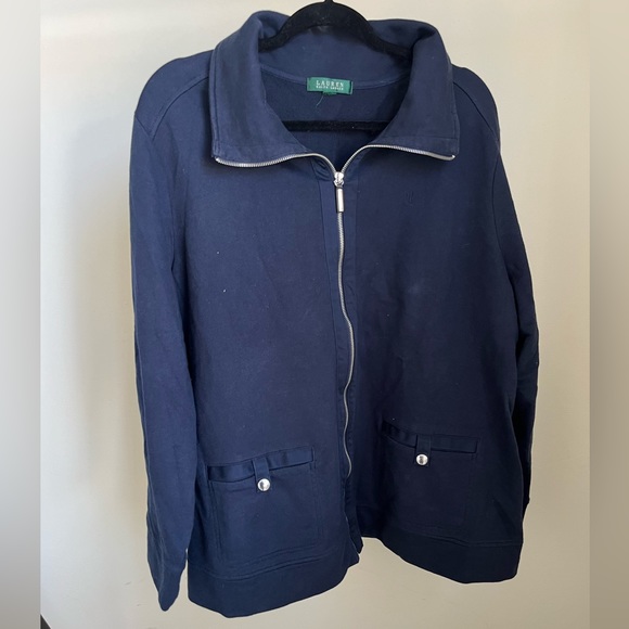 Lauren Ralph Lauren Jackets & Blazers - Lauren By Ralph Lauren Zip Up Jacket